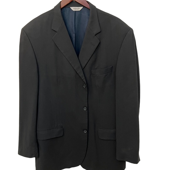 Joseph Feiss mens Blazer 100% pure Worsted Wool size 44R. - Picture 3 of 11